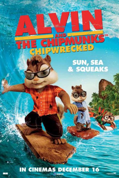 ดูหนังออนไลน์ฟรี Alvin and the Chipmunks 3 Chipwrecked (2011) อัลวินกับสหายชิพมังค์จอมซน