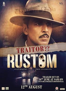 ดูหนังออนไลน์ฟรี Rustom (2016) 3 นัดปลิดชีพ พลิกคดีสะท้านเมือง