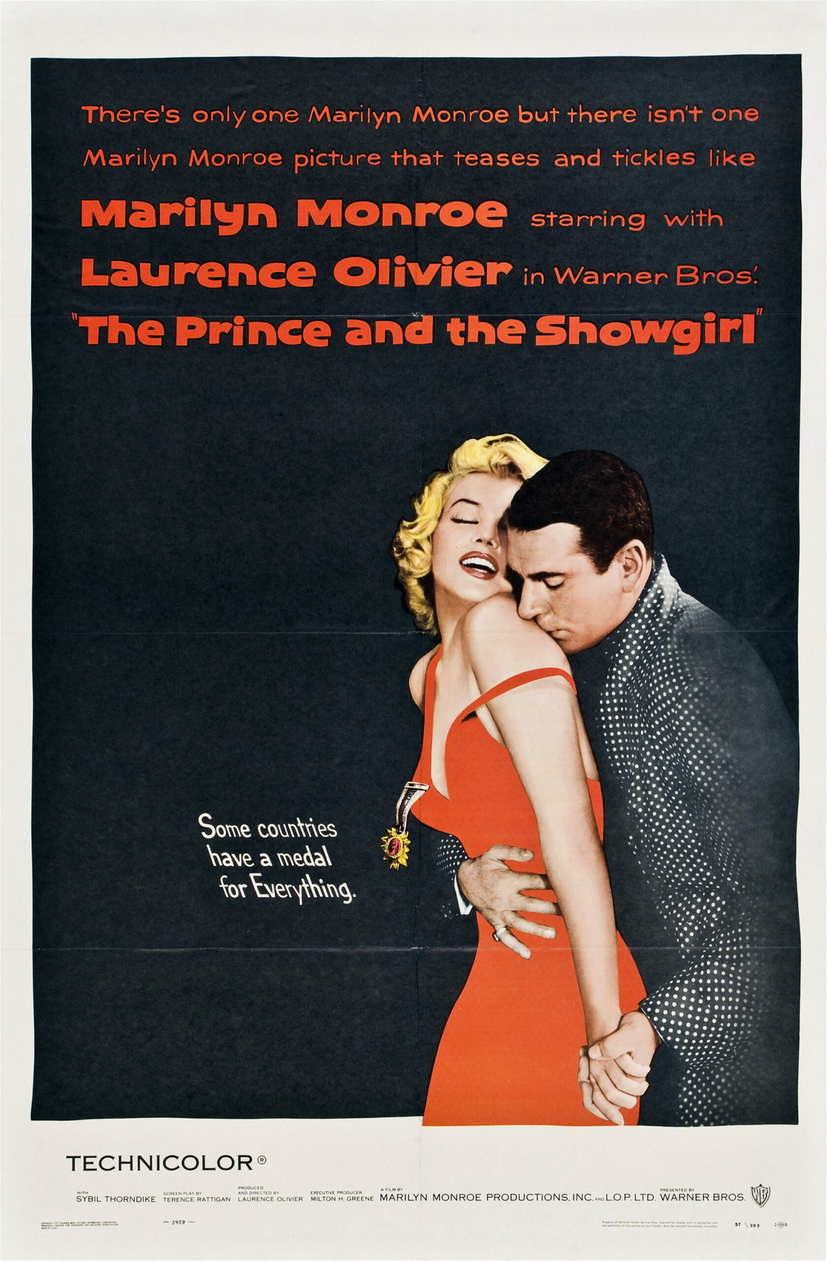 ดูหนังออนไลน์ฟรี The Prince and the Showgirl (1957)