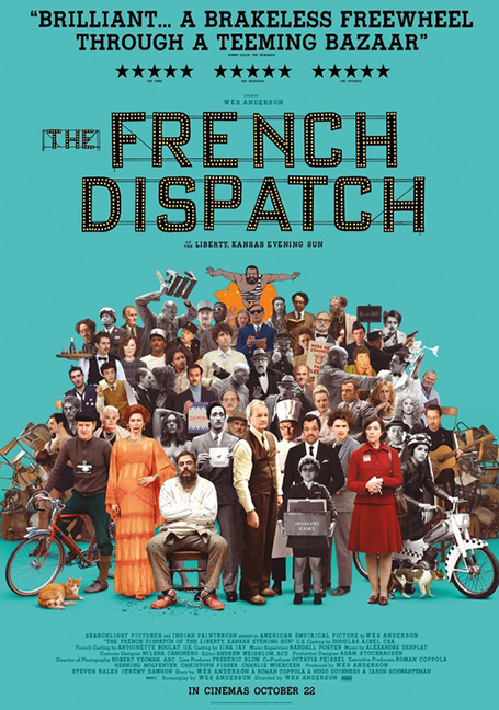 ดูหนังออนไลน์ The French Dispatch ก๊วนข่าวหัวเห็ด (2021) เต็มเรื่อง
