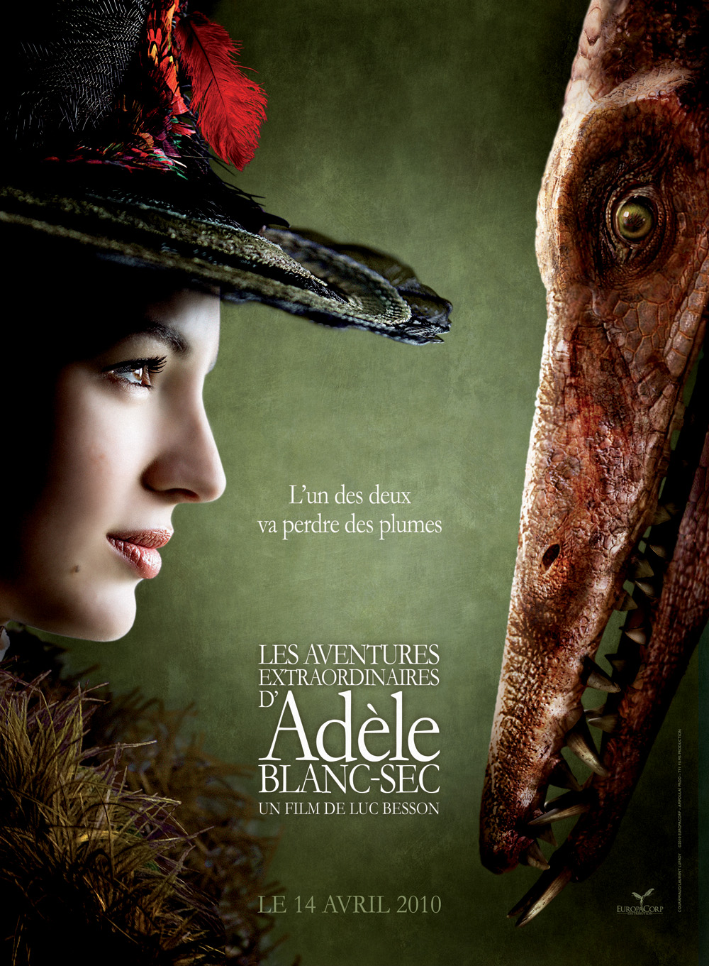 ดูหนังออนไลน์ฟรี The Extraordinary Adventures of Adèle Blanc-Sec พลังอะเดลข้ามขอบฟ้าโค่น 5 อภิมหาภัย (2010)