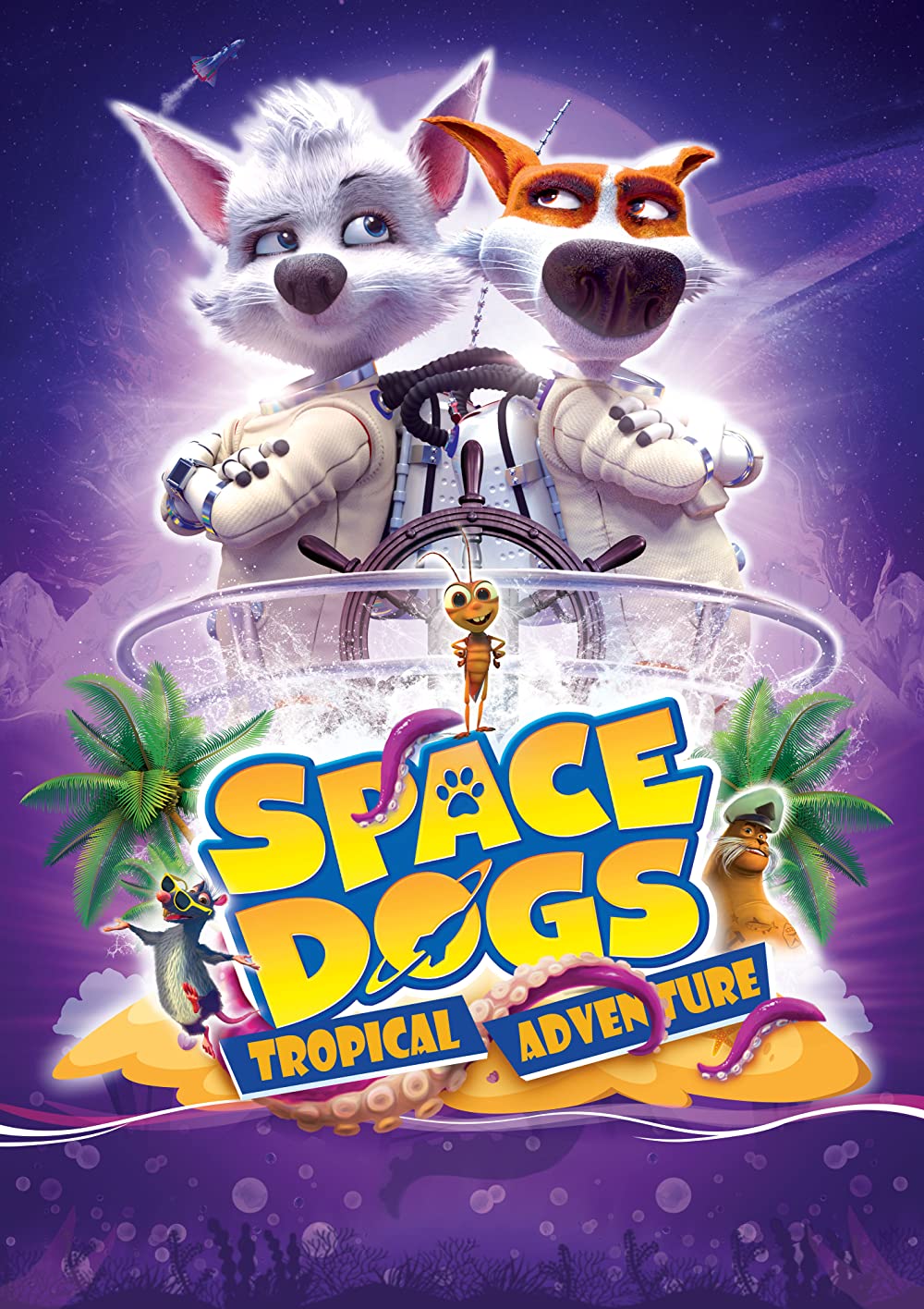 ดูหนังออนไลน์ฟรี Space Dogs: Tropical Adventure (2020)
